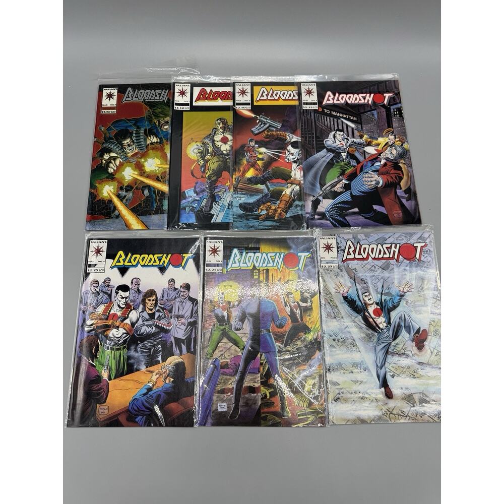 Bloodshot Valiant‎ Comic Lot #0-6